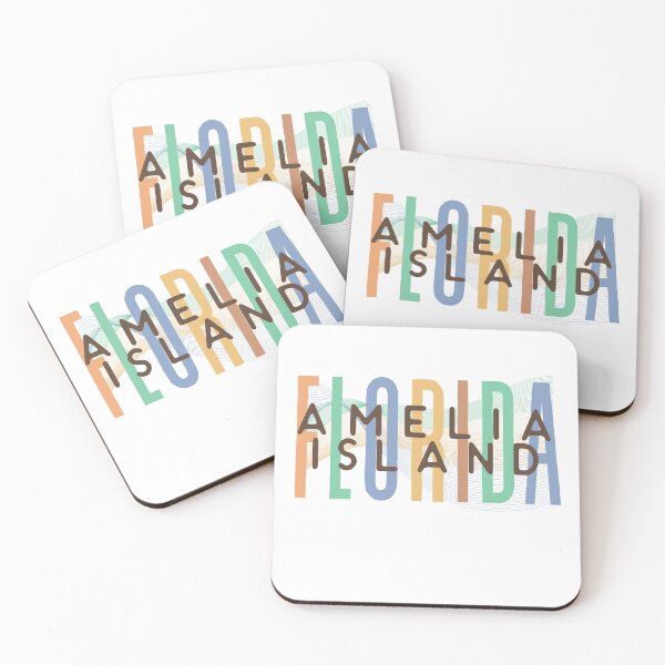 Item preview, Amelia Island Florida (arena dividida) designed and sold by Whackadoodletee.
