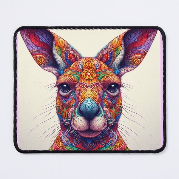 Item preview, Kangaroo totem of colours designed and sold by J7Simpson.
