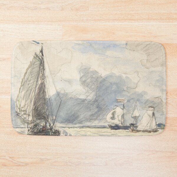 Item preview,  Claude Monet  Dutch Fishing Boats, Verso  Monet designed and sold by TeeARTHY.