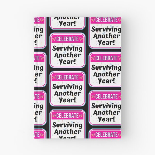 Item preview, CELEBRATE:  Surviving Another Year! - funny celebration signs designed and sold by DesignsFromTW-S.