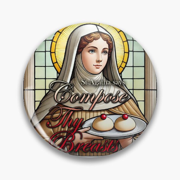 Item preview, Saint Agatha designed and sold by Spjutdotter.