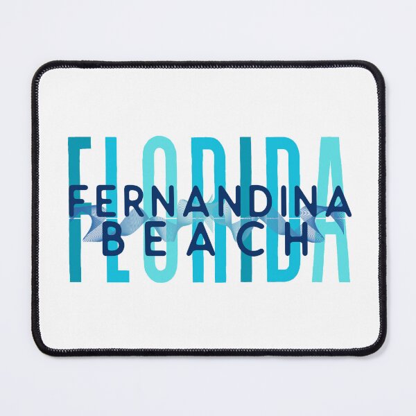 Item preview, Fernandina Beach Florida (Ocean Split) designed and sold by Whackadoodletee.