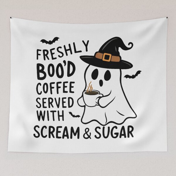 Item preview, Freshly Boo'd Coffee Ghost designed and sold by FireflySparkles.