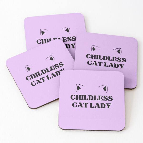 Item preview, Childless Cat Lady designed and sold by Caring Hearts.
