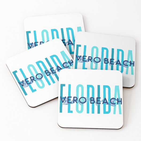 Item preview, Vero Beach Florida (Ocean Split) designed and sold by Whackadoodletee.