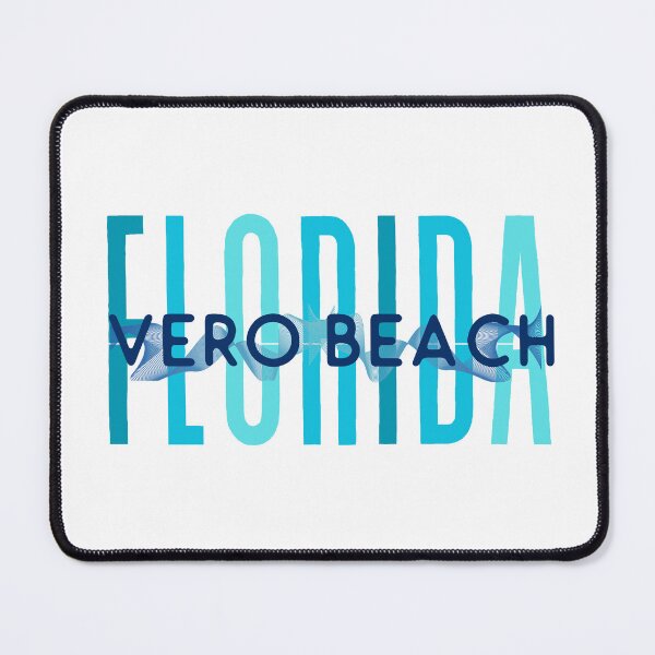 Item preview, Vero Beach Florida (Ocean Split) designed and sold by Whackadoodletee.