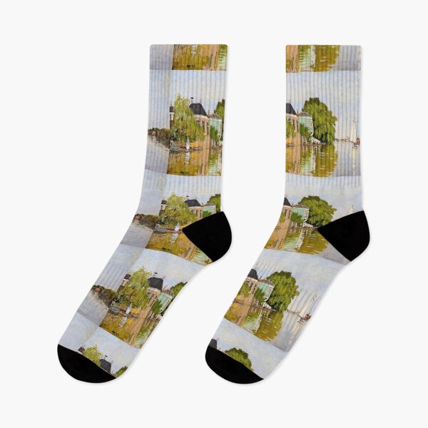 Item preview, Claude Monet  Houses on the Achterzaan Monet designed and sold by TeeARTHY.