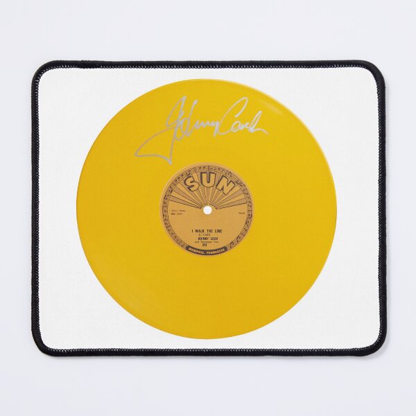Item preview, Johnny Cash I Walk The Line Autographed Vinyl Record Artwork designed and sold by RCCLTDUK.