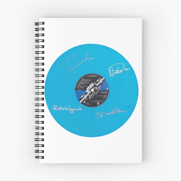 Item preview, Pink Floyd Dark Side Of The Moon Blue Autographed Vinyl Record Artwork designed and sold by RCCLTDUK.