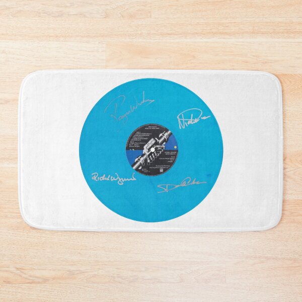 Item preview, Pink Floyd Dark Side Of The Moon Blue Autographed Vinyl Record Artwork designed and sold by RCCLTDUK.