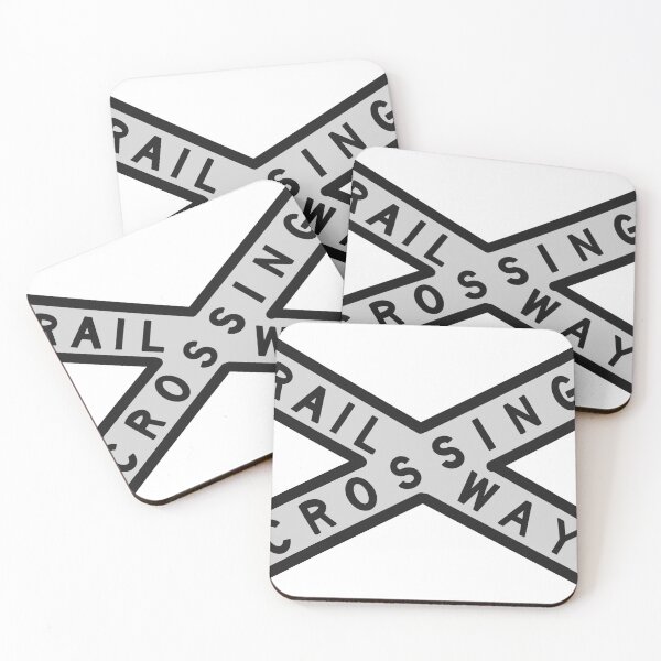 Item preview, Railway Crossing Sign Design designed and sold by Gray Amber.