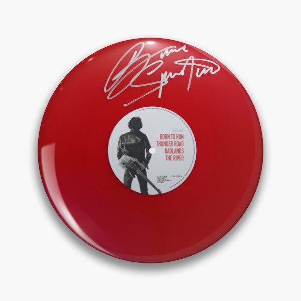 Item preview, Bruce Springsteen Born To Run Red Autographed Vinyl Record Artwork designed and sold by RCCLTDUK.