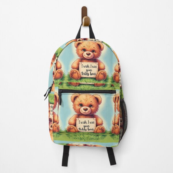 Item preview, Cute Loving Quote I Wish I Was Your Teddy Bear designed and sold by TheArtOfPat.