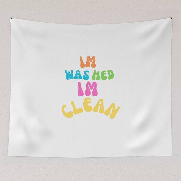 Item preview,  IM WASHED IM CLEAN T-SHIRT SIMPLE AND CLEAN designed and sold by Nythrand-Shop.
