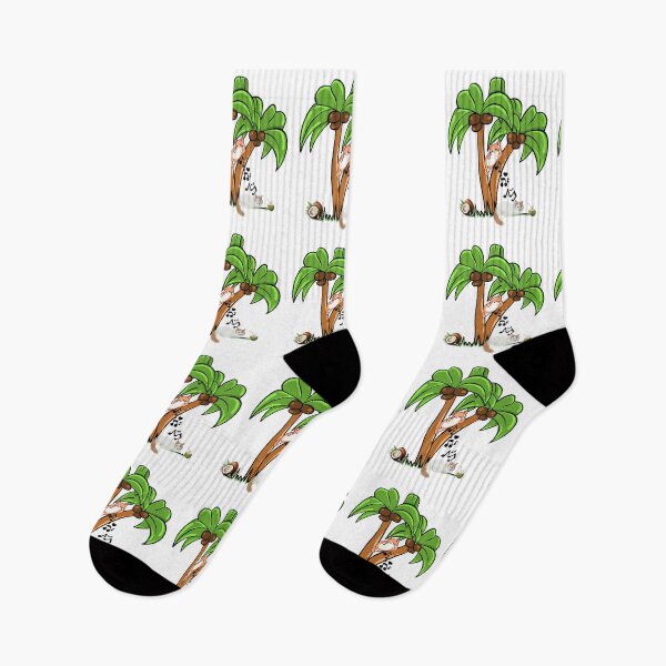 Item preview, Melodious Cats Comfortably Sit Around A Coconut Tree designed and sold by BrightrDayMusicArt.