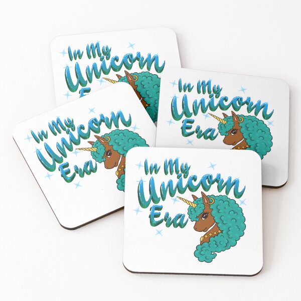 Item preview, In My Unicorn Era | Turquoise Unicorn  designed and sold by Shakira Rivers.