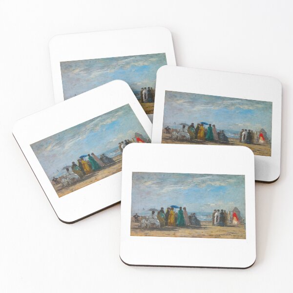 Item preview,  Claude Monet  The Beach at Trouville designed and sold by TeeARTHY.