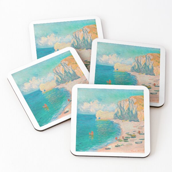 Item preview,  Claude Monet  The Beach and the Falaise d'Amont designed and sold by TeeARTHY.