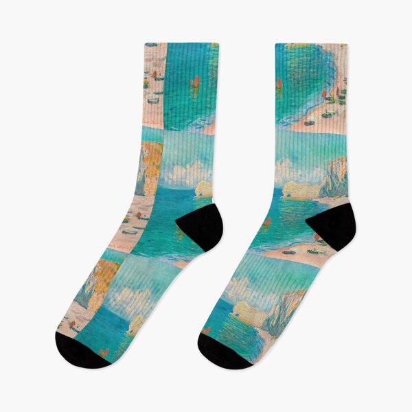 Item preview,  Claude Monet  The Beach and the Falaise d'Amont designed and sold by TeeARTHY.