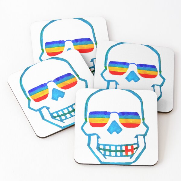 Item preview, Skull rainbow design  designed and sold by Alicia Perrelli.