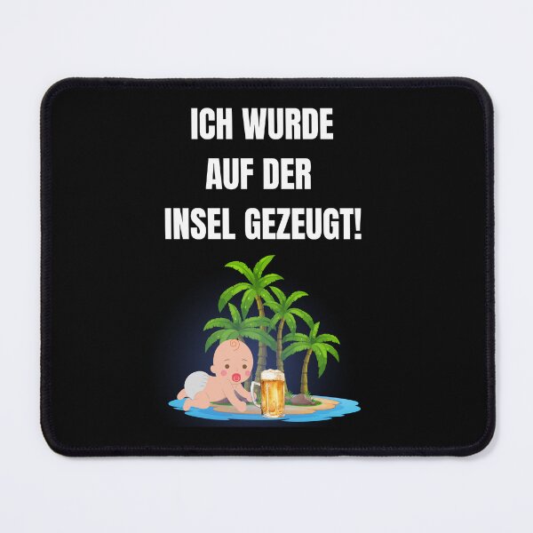 Item preview, Ich wurde auf der Insel gezeugt! Mallorca Shirt designed and sold by ManuelMuse.