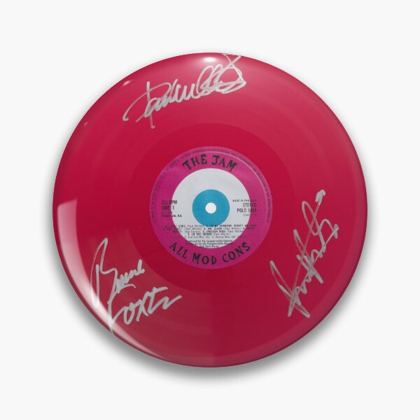 Item preview, The Jam All Mod Cons Pink Autographed Vinyl Record Artwork designed and sold by RCCLTDUK.