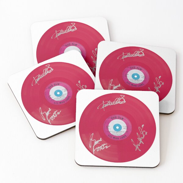 Item preview, The Jam All Mod Cons Pink Autographed Vinyl Record Artwork designed and sold by RCCLTDUK.