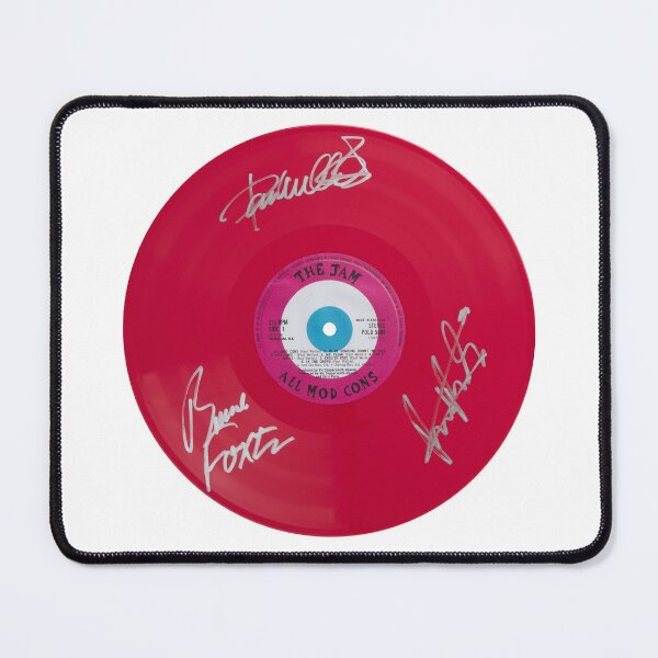 Item preview, The Jam All Mod Cons Pink Autographed Vinyl Record Artwork designed and sold by RCCLTDUK.