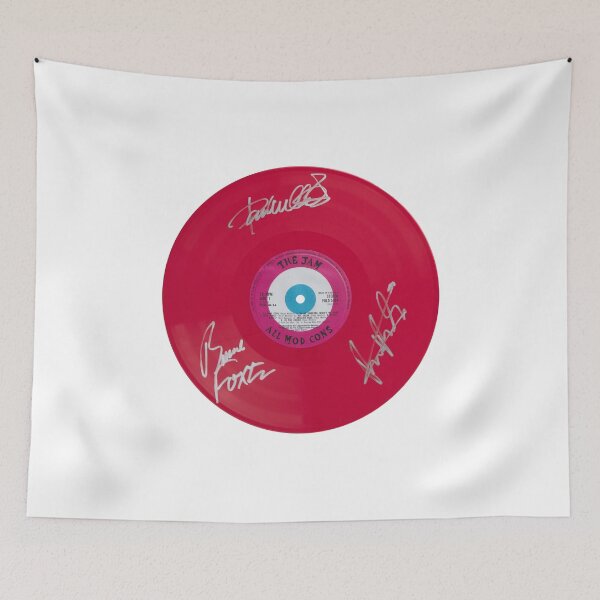 Item preview, The Jam All Mod Cons Pink Autographed Vinyl Record Artwork designed and sold by RCCLTDUK.