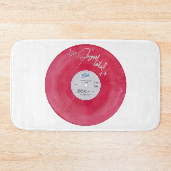 Item preview, George Michael Faith Pink Autographed Vinyl Record Artwork designed and sold by RCCLTDUK.