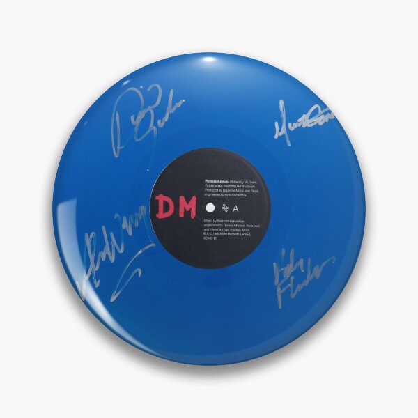 Item preview, Depeche Mode Live Blue Autographed Vinyl Record Artwork designed and sold by RCCLTDUK.