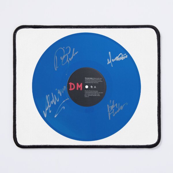 Item preview, Depeche Mode Live Blue Autographed Vinyl Record Artwork designed and sold by RCCLTDUK.