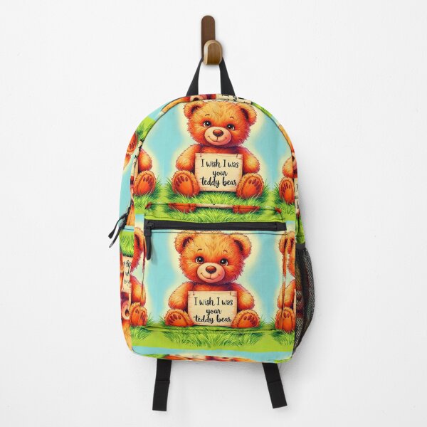 Item preview, Cute Loving Quote I Wish I Was Your Teddy Bear designed and sold by TheArtOfPat.