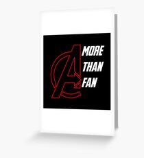 More Than A Fan Greeting Card