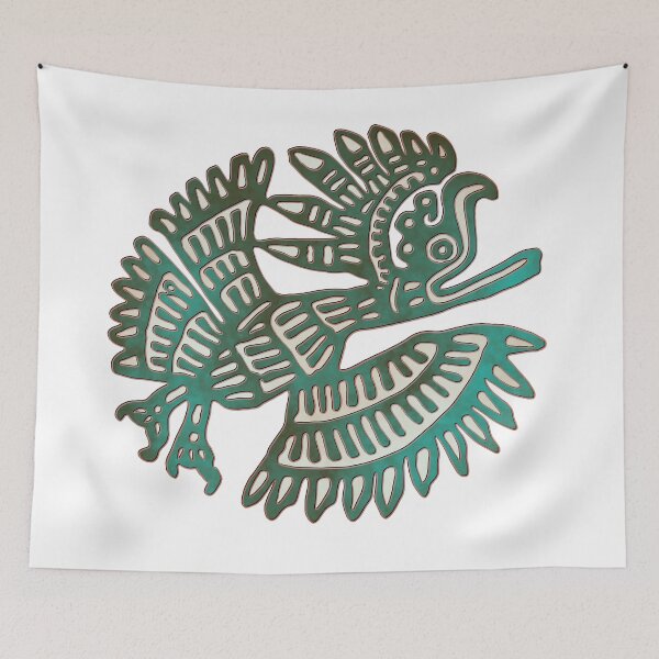 Item preview, Mexican Road Runner bird flat stamp in Jade Green designed and sold by DaveDanchuk.