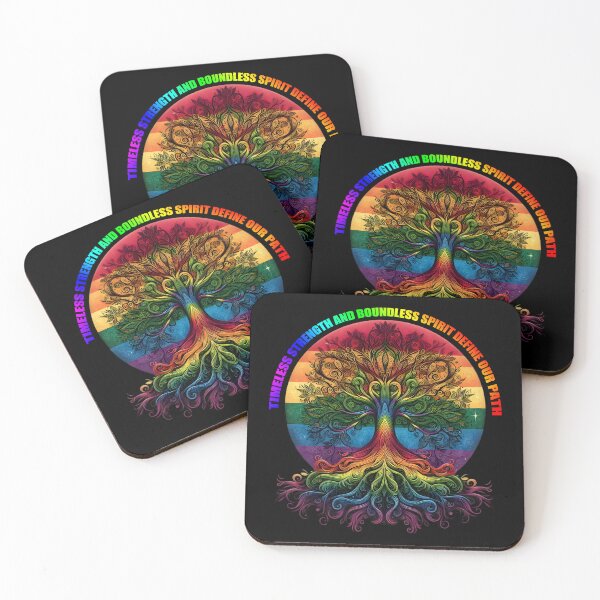 Item preview, LGBTQ Rainbow Tree of Life Embracing Diversity designed and sold by HolidayT-Shirts.