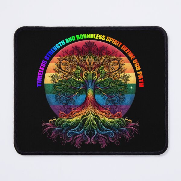 Item preview, LGBTQ Rainbow Tree of Life Embracing Diversity designed and sold by HolidayT-Shirts.