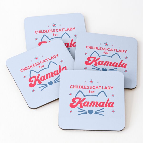 Item preview, Childless Cat Lady for Kamala designed and sold by Caring Hearts.