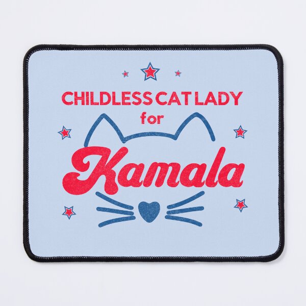 Artikelvorschau, Kinderlose Katzenlady für Kamala entworfen und verkauft von Caring Hearts.