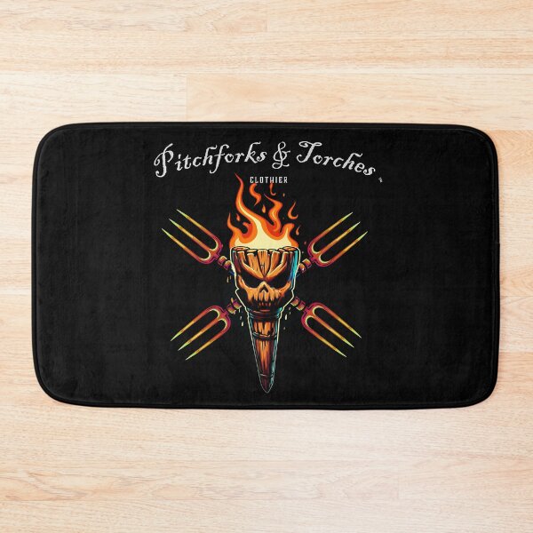 Item preview, Pitchforks & Torches tm - Logo Skull & Bones designed and sold by Pitchforks & Torches TM.