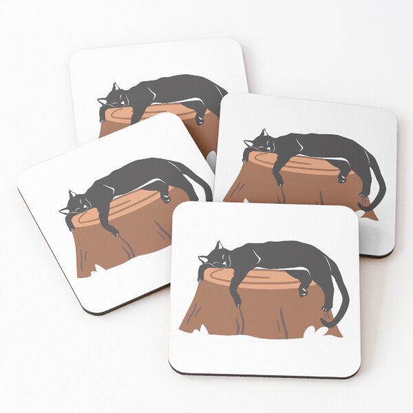 Item preview, Sleepy cat cute kitten sleeping designed and sold by Nythrand-Shop.