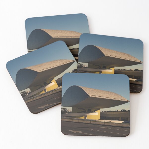 Item preview, Museum Oscar Niemeyer at sunset designed and sold by dankomarcha.