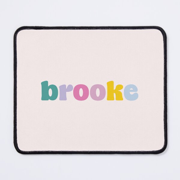 Item preview, Brooke - Custom name on colorful block font designed and sold by To the Lua.