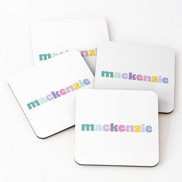 Item preview, Mackenzie - Custom name on colorful block font designed and sold by To the Lua.