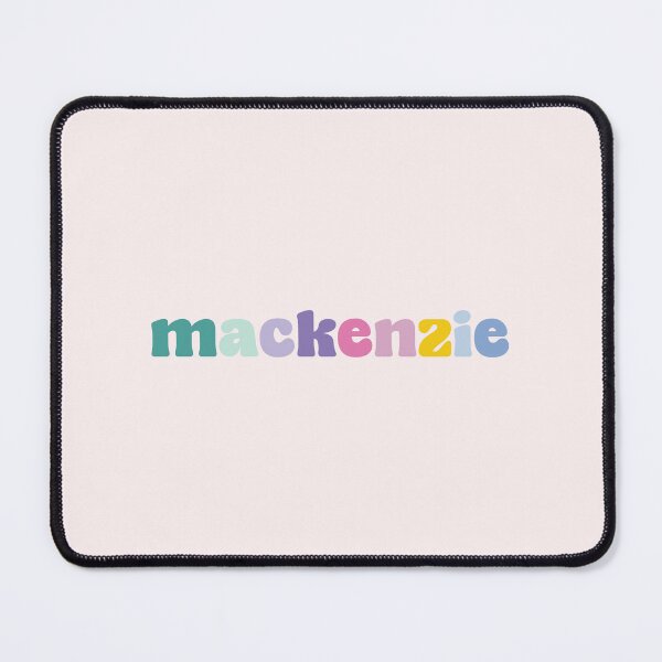 Item preview, Mackenzie - Custom name on colorful block font designed and sold by To the Lua.