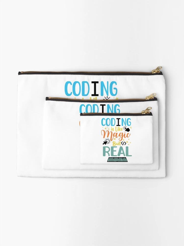 Thumbnail 2 von 4, Täschchen, Coding Coder Informatik Programmieren designt und verkauft von ScienceCorner.