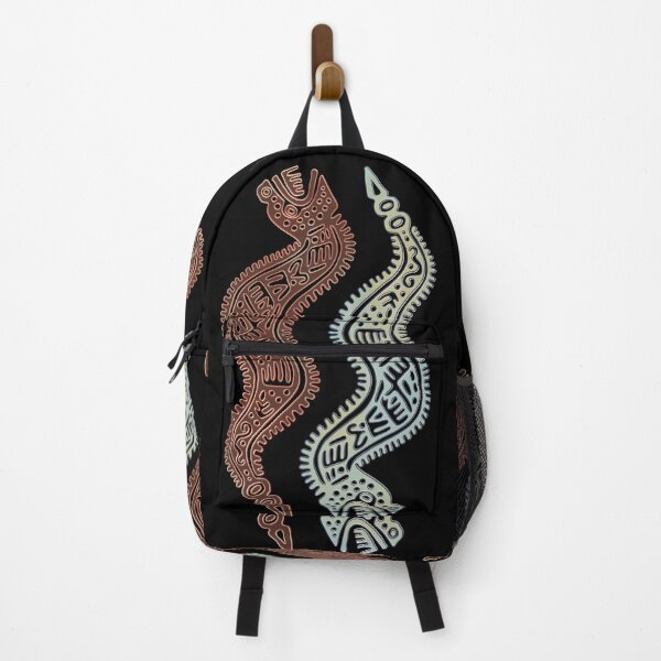 Item preview, Double serpent motif flat stamp from Veracruz Mexico designed and sold by DaveDanchuk.