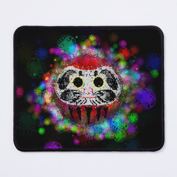 Item preview, Pixelated Dreams: Daruma's Burst of Color designed and sold by BubeBube.