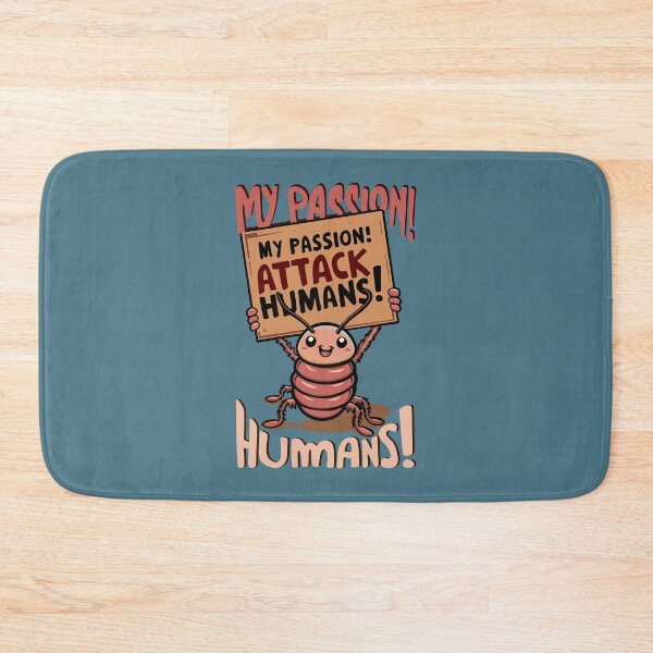 Item preview, Cockroach, passion for humans! poster with humor designed and sold by antcpjr682.