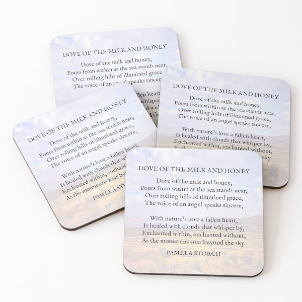 Item preview, Dove of the Milk and Honey Poem Dreamer's Edition designed and sold by Pamela Storch.